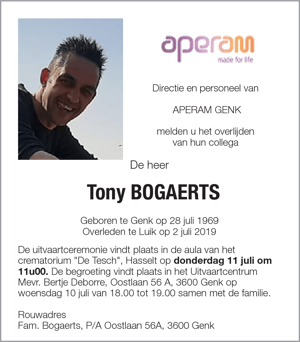 Tony BOGAERTS