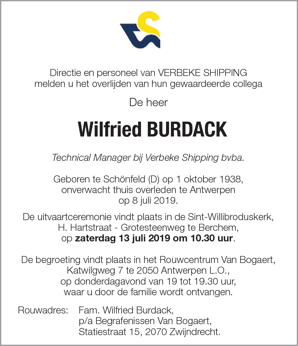 Wilfried Burdack