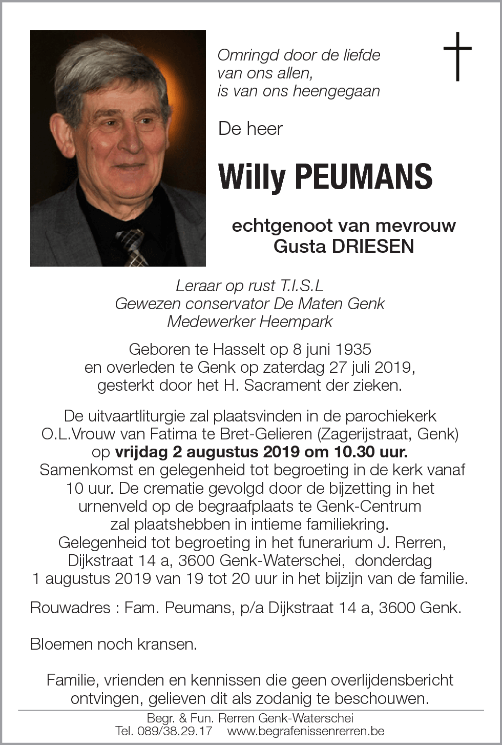 Willy PEUMANS