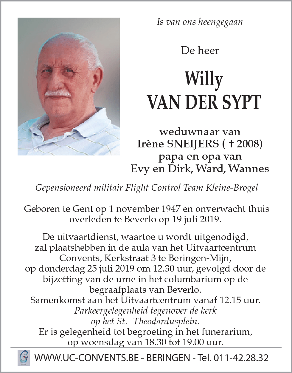 Willy Van der Sypt