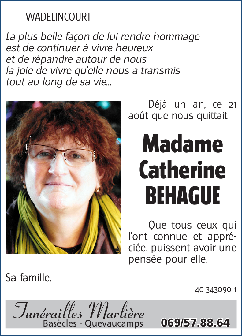 Catherine Behague