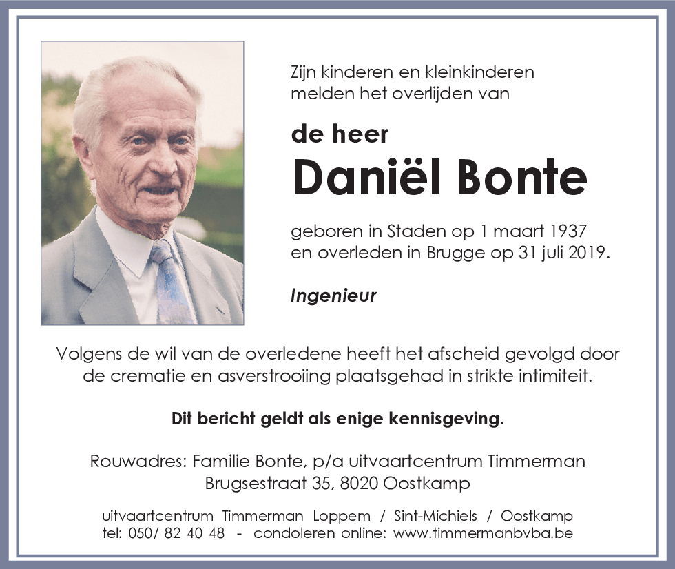 Daniël Bonte