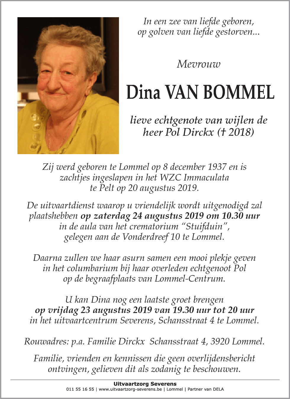 Dina Van Bommel