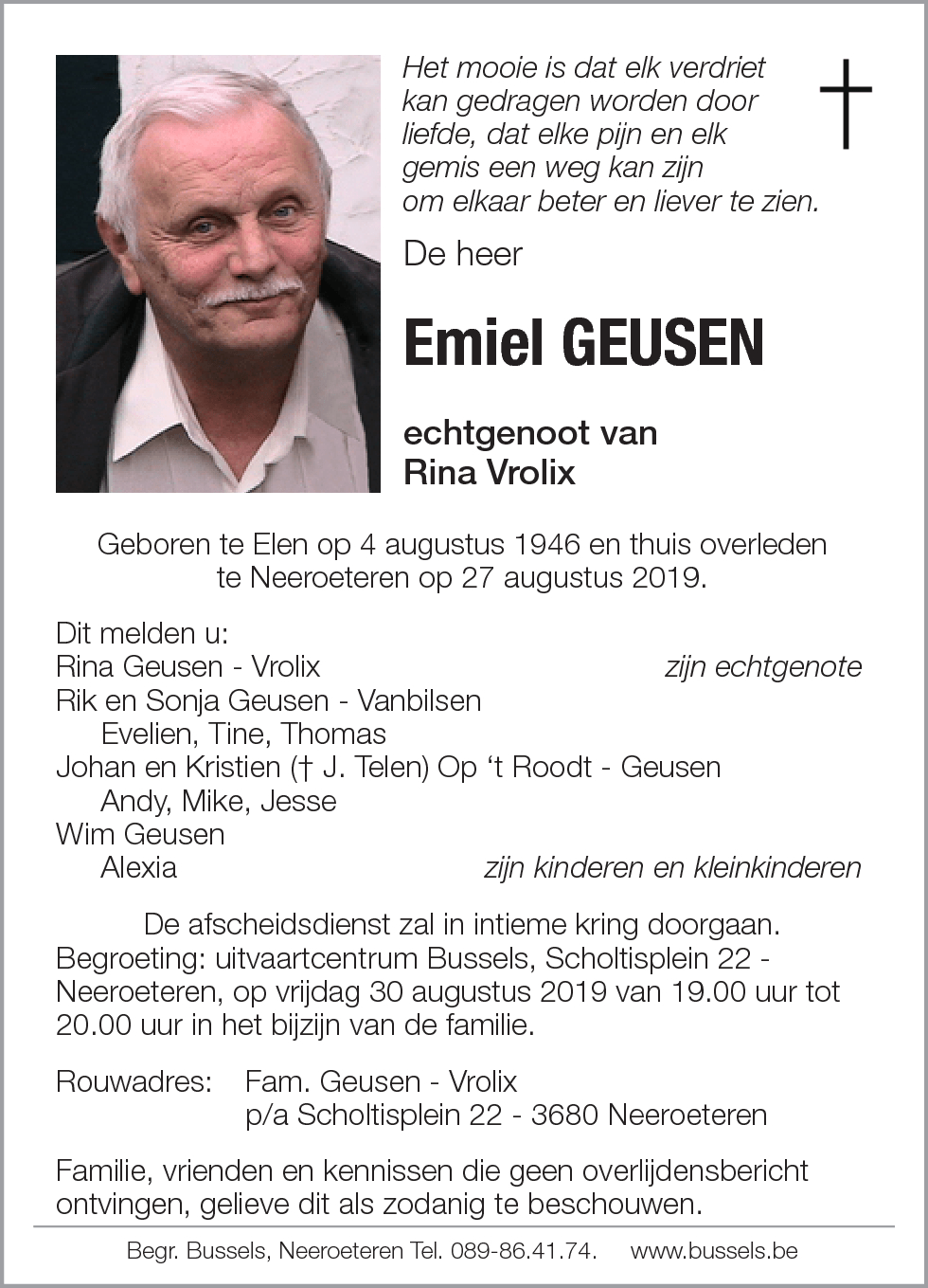 Emiel GEUSEN