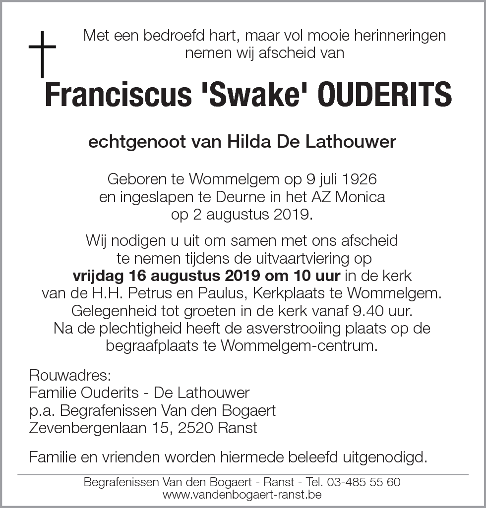 Franciscus Ouderits