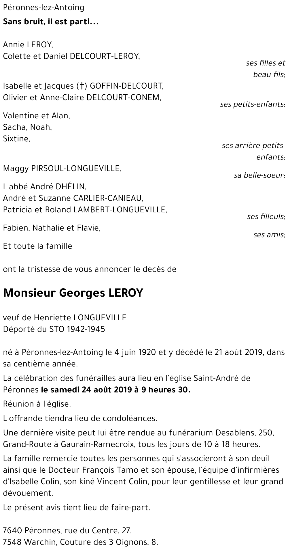 Georges LEROY