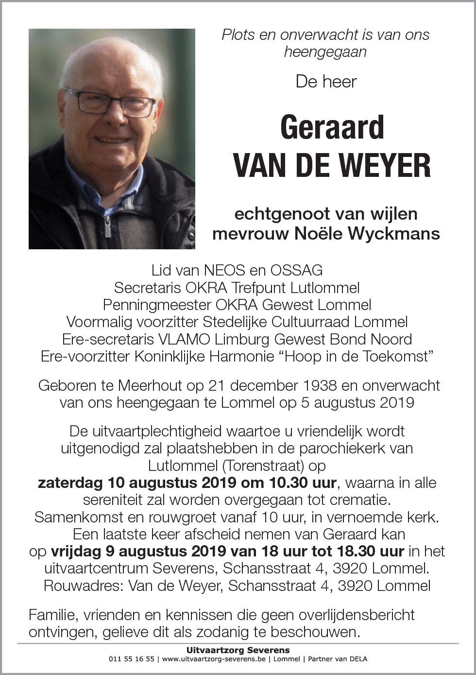Geraard Van de Weyer