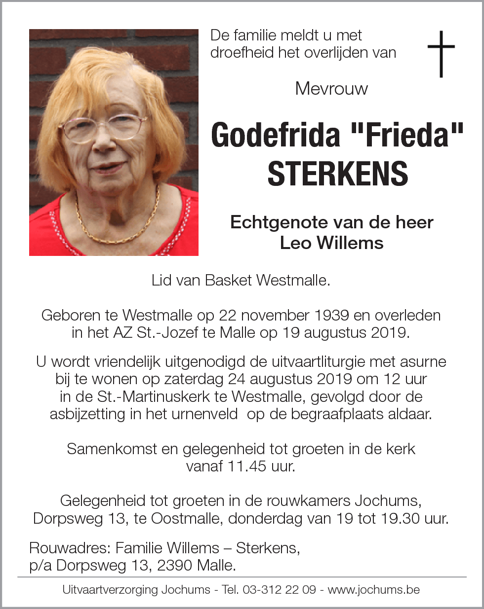 Godefrida Sterkens