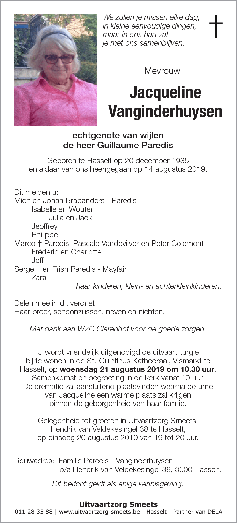 Jacqueline Vanginderhuysen