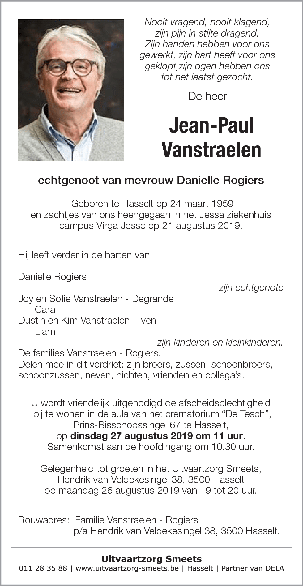 Jean-Paul Vanstraelen