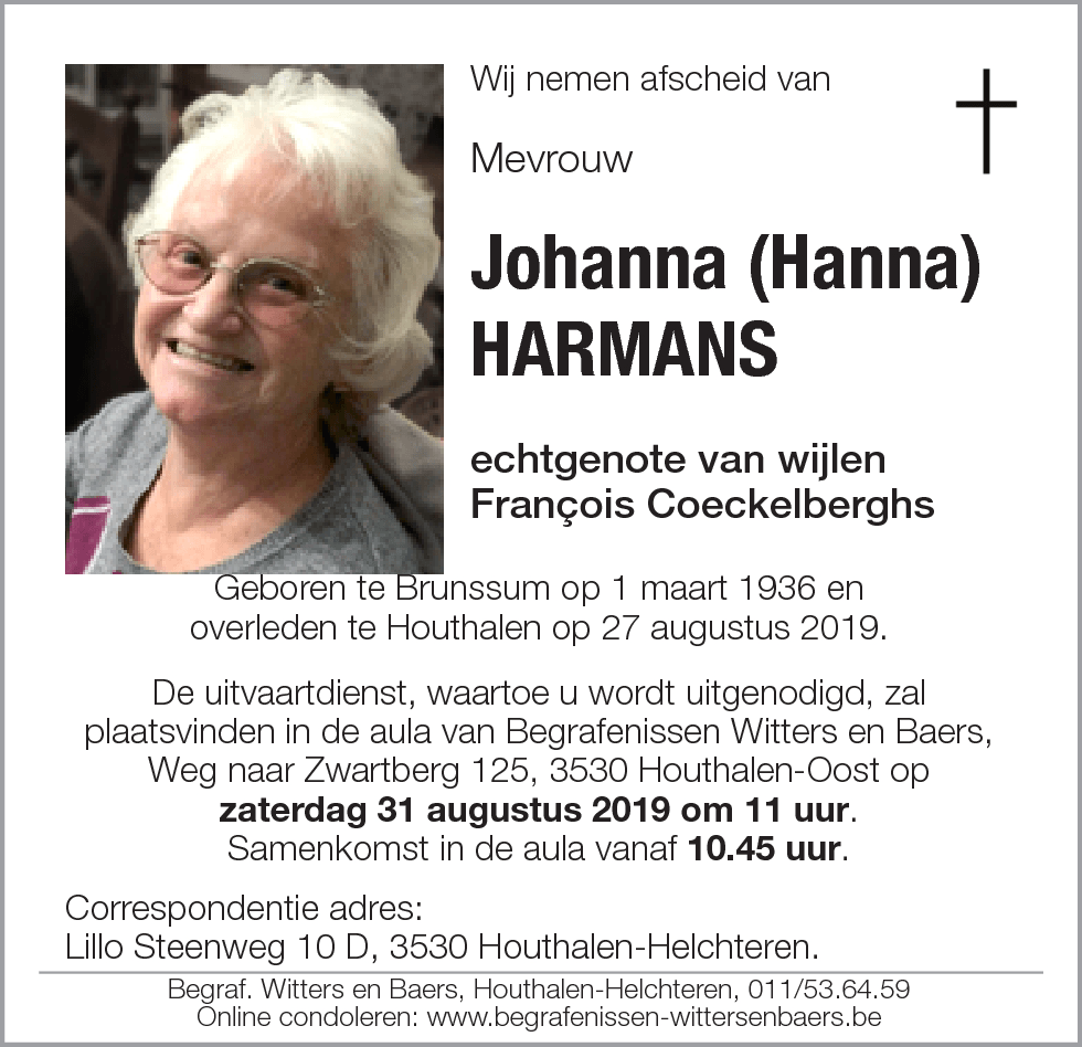 Johanna Harmans