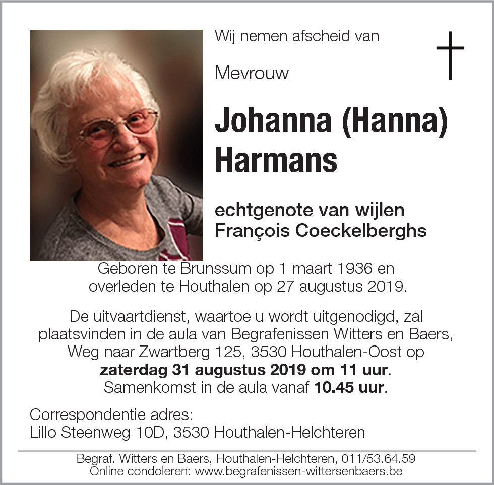 Johanna Harmans