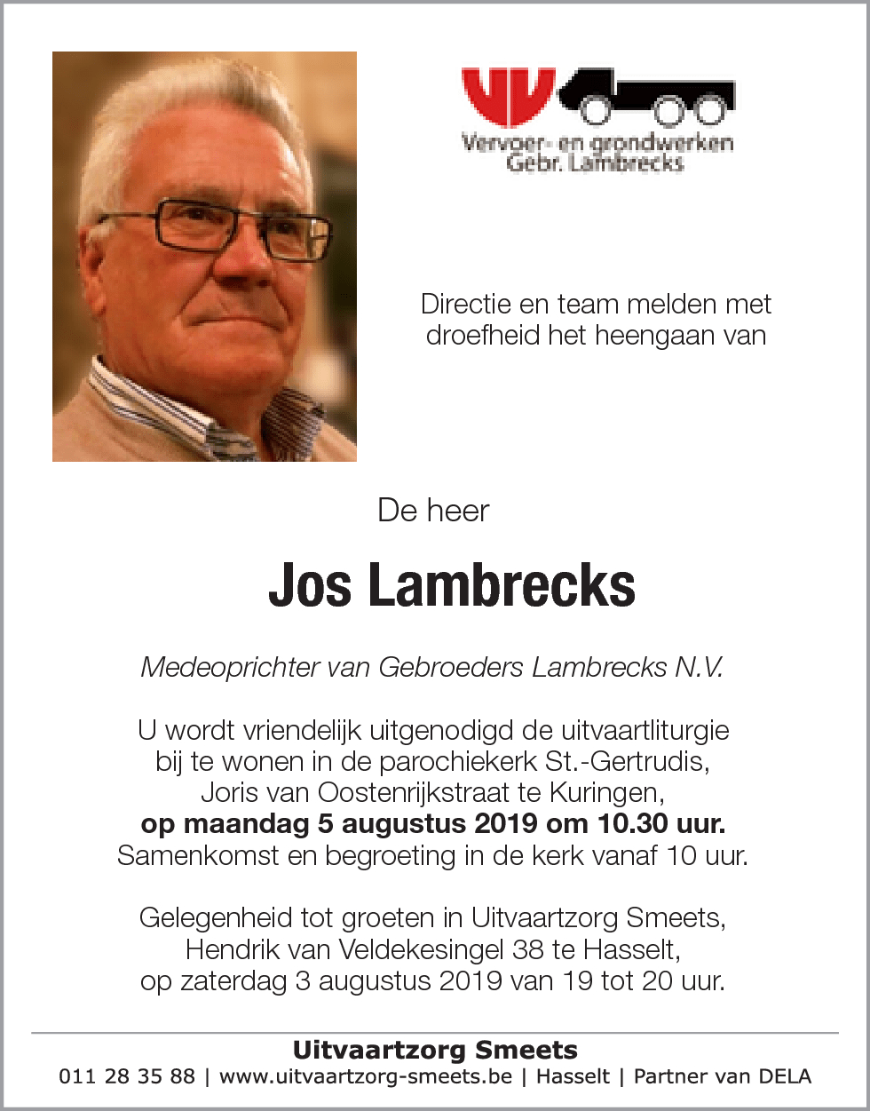 Jos Lambrecks