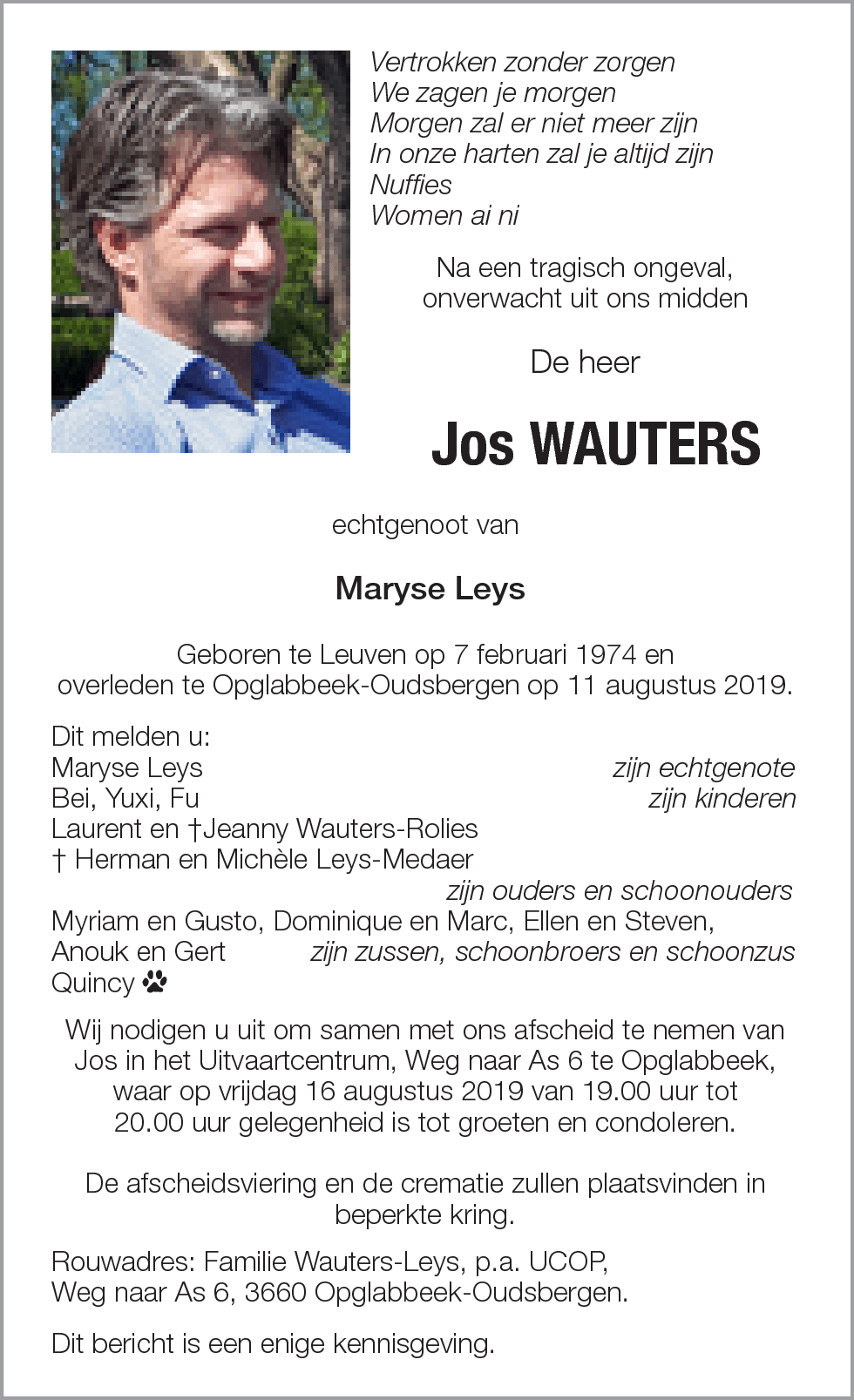 Jos Wauters