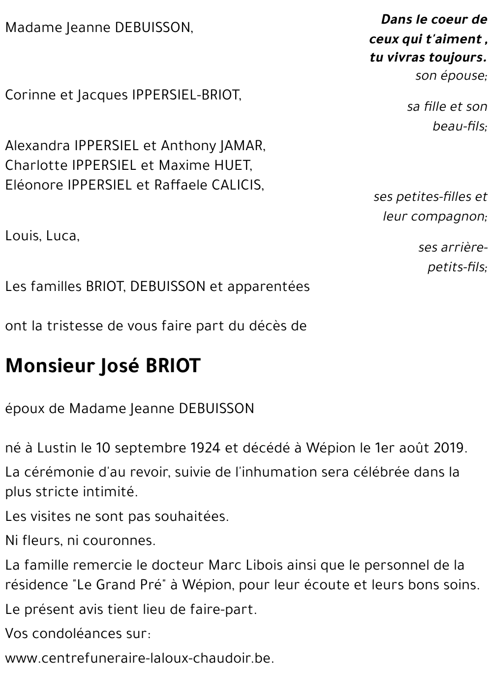 José BRIOT