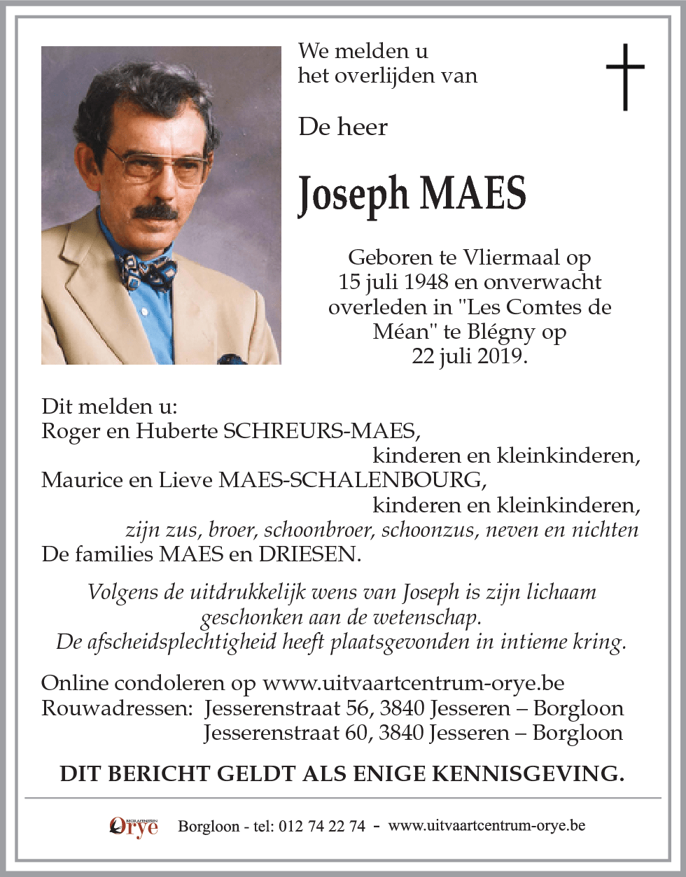 Joseph Maes