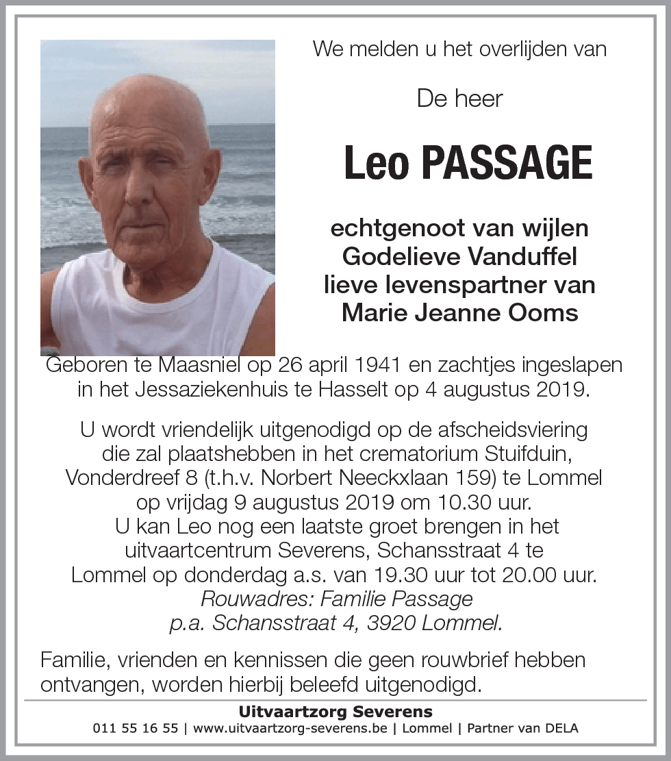 Leo Passage