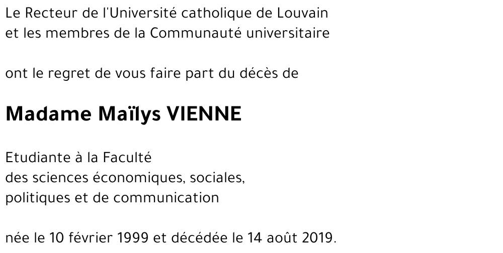 Maïlys VIENNE