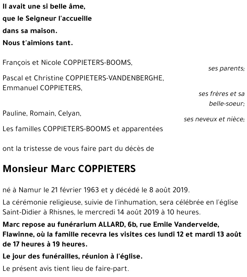 Marc COPPIETERS