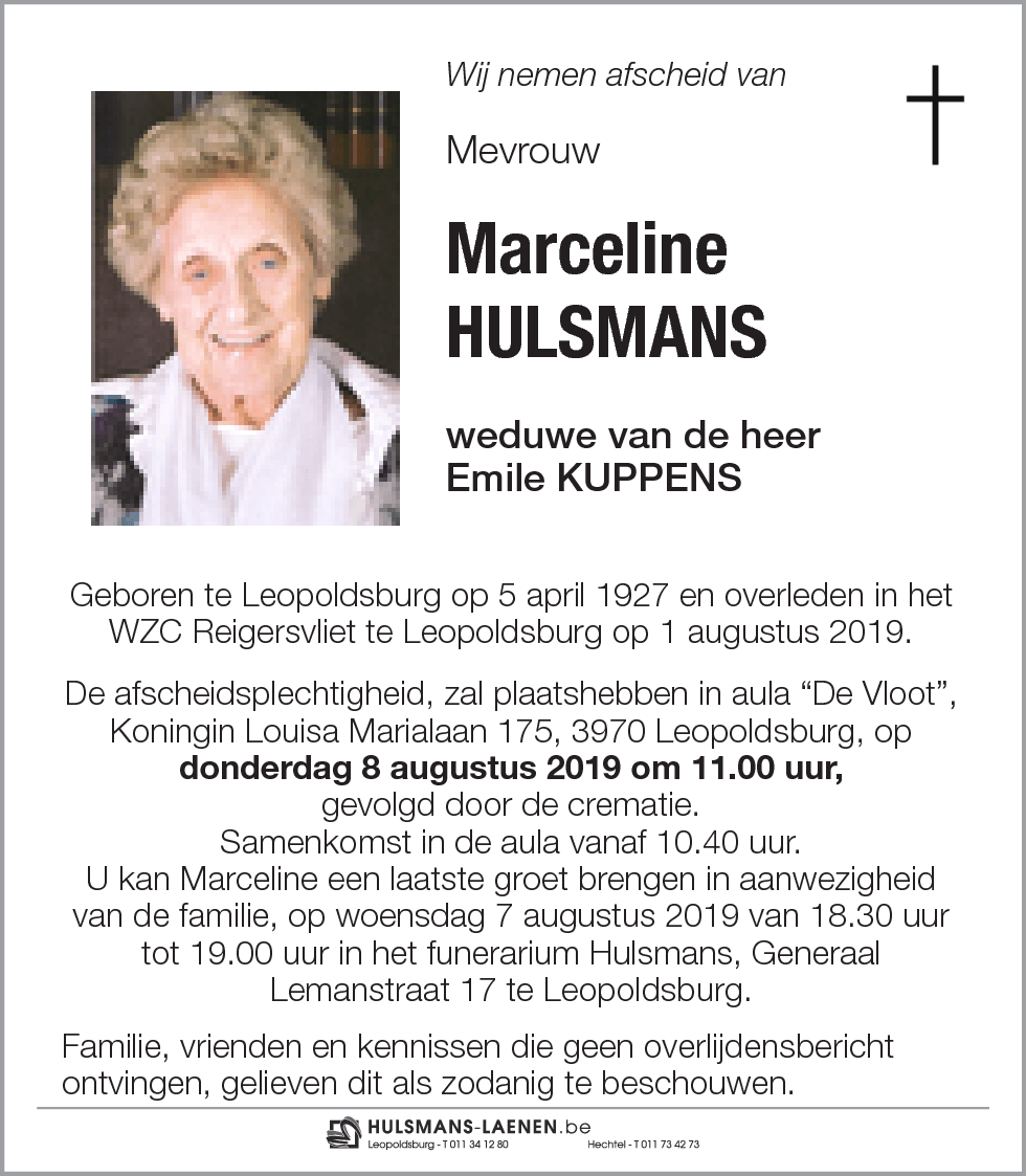 Marceline Hulsmans
