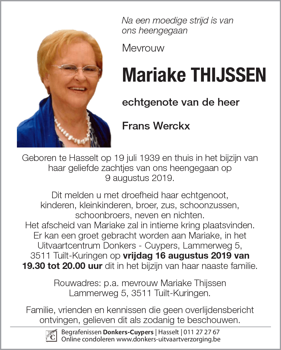 Mariake Thijssen