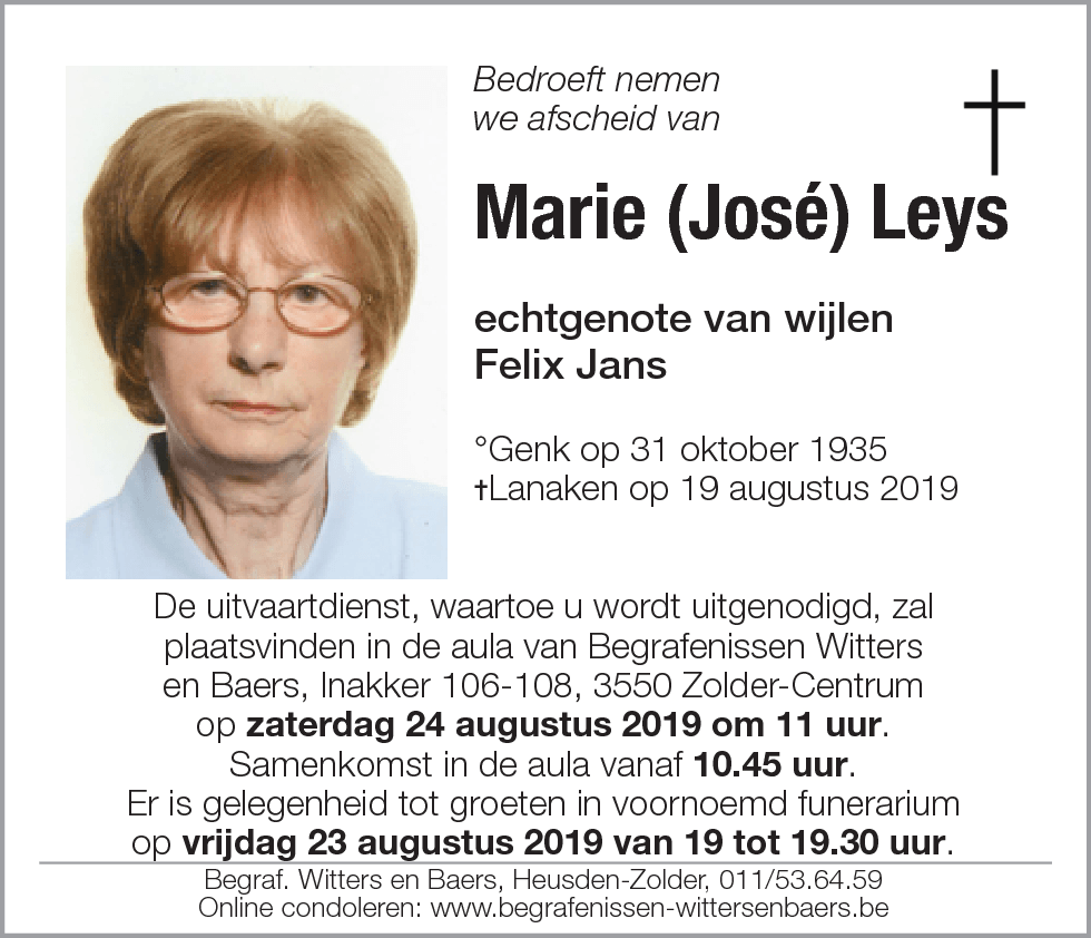 Marie Leys