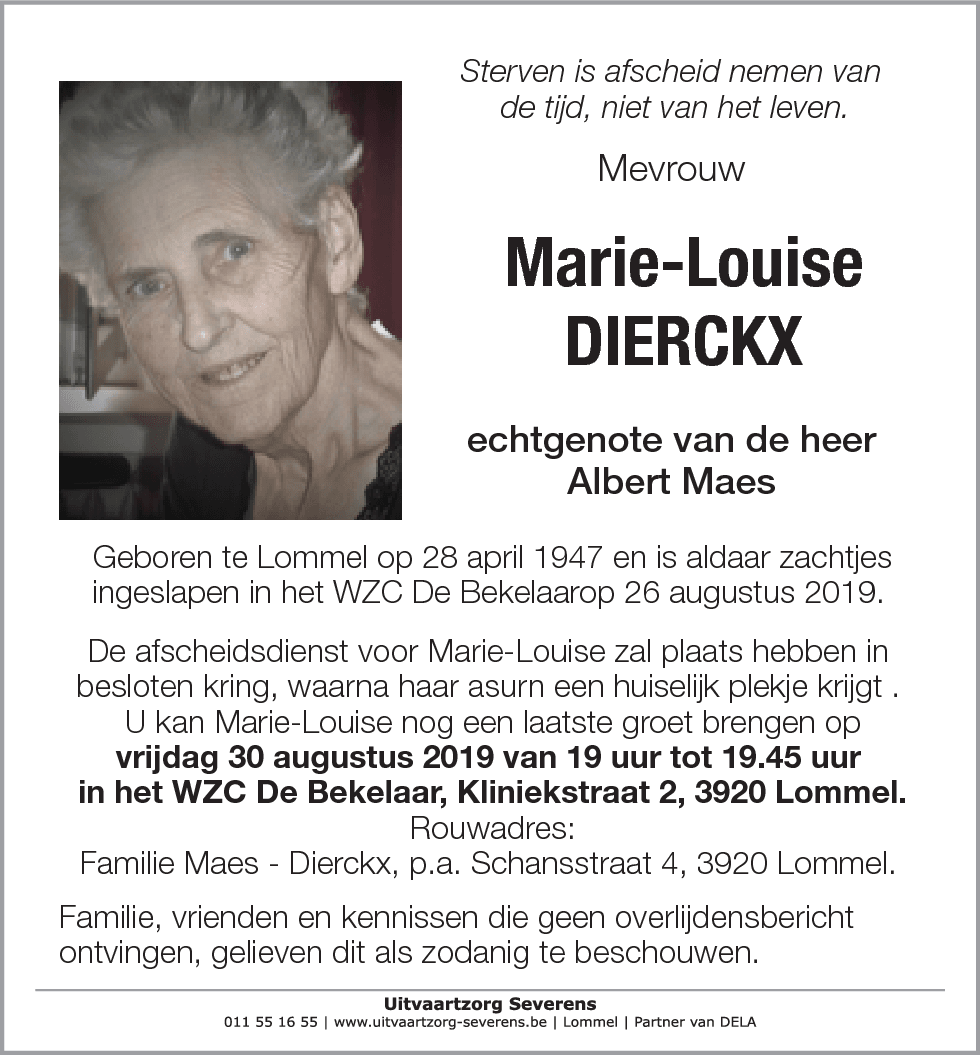 Marie-Louise Dierckx
