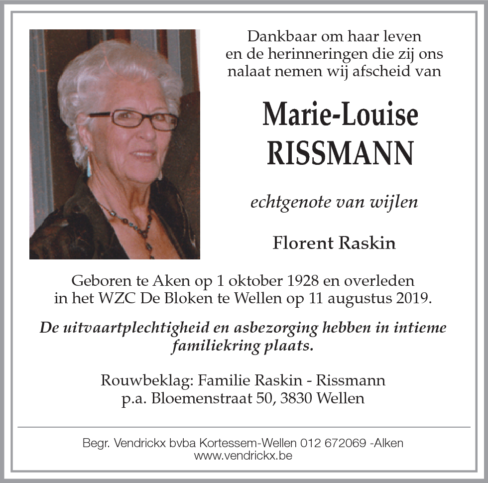 Marie-Louise Rissmann