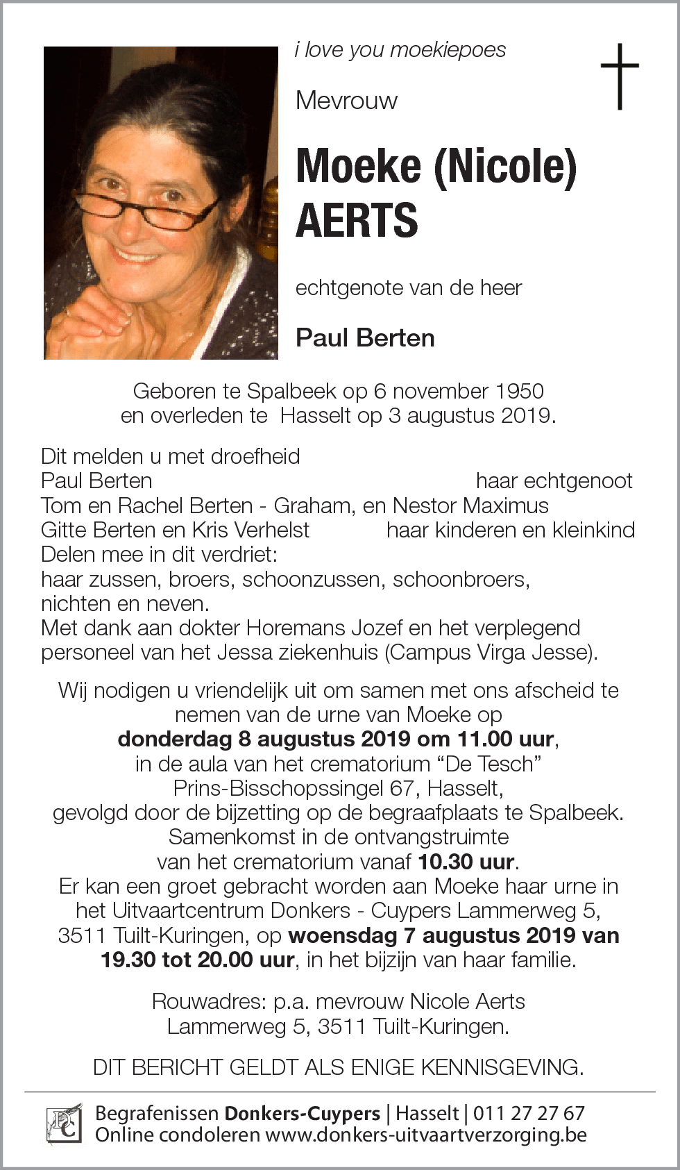 Moeke (Nicole) Aerts