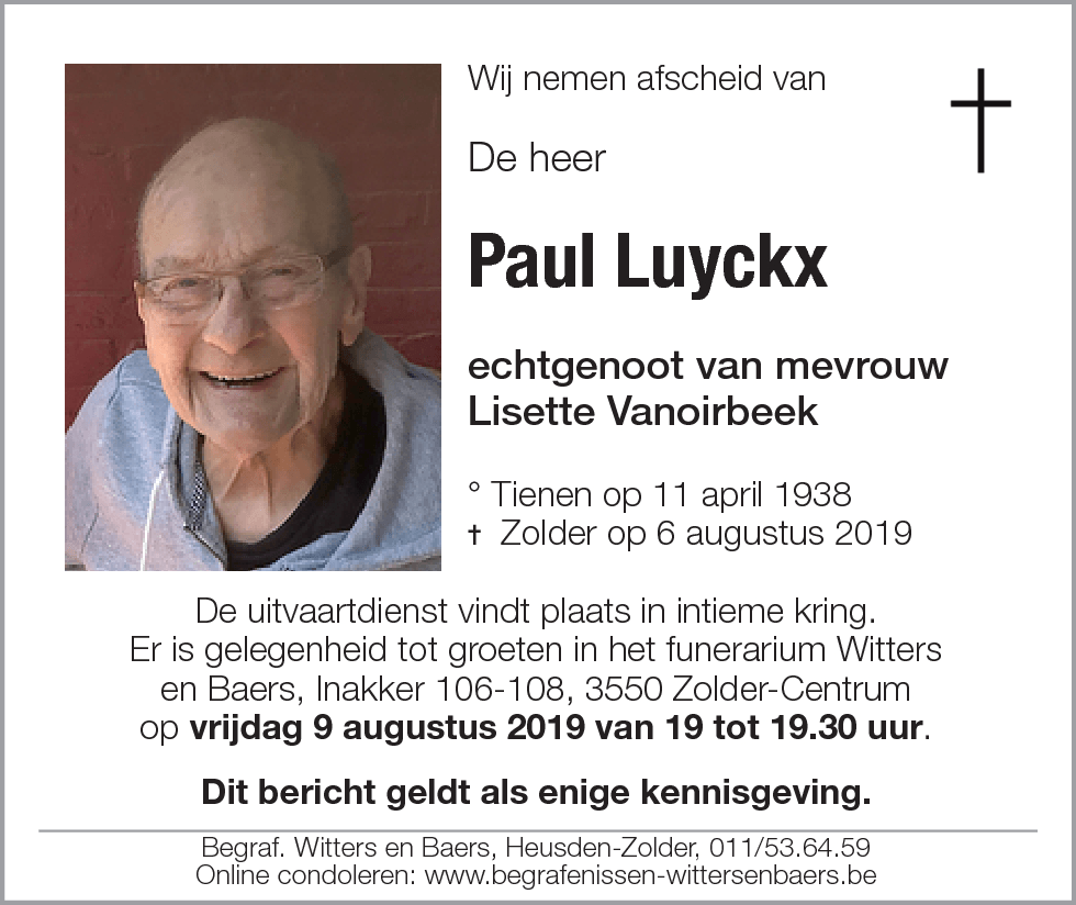 Paul Luyckx