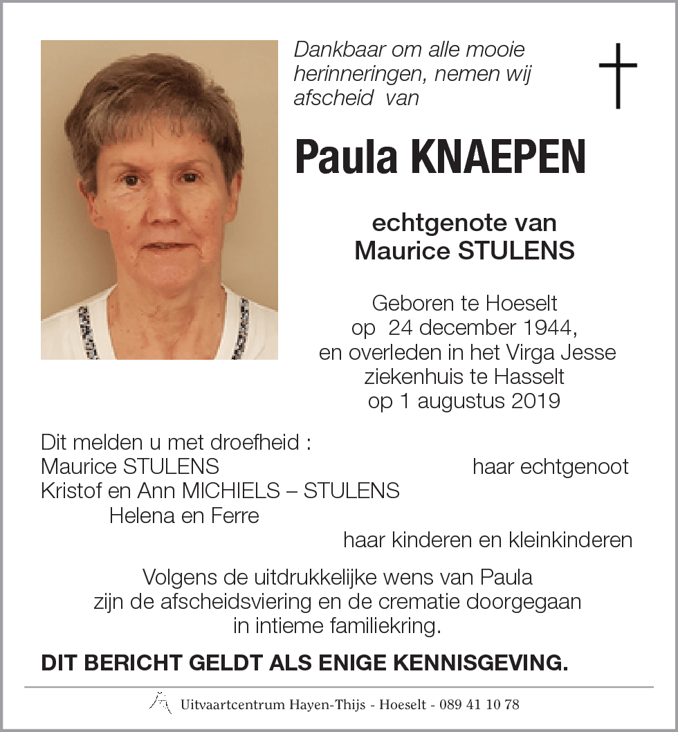 Paula KNAEPEN