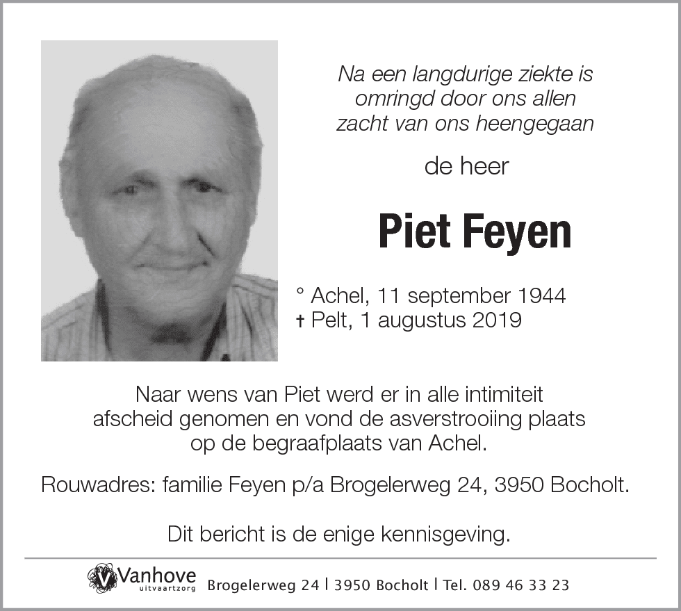 Piet Feyen