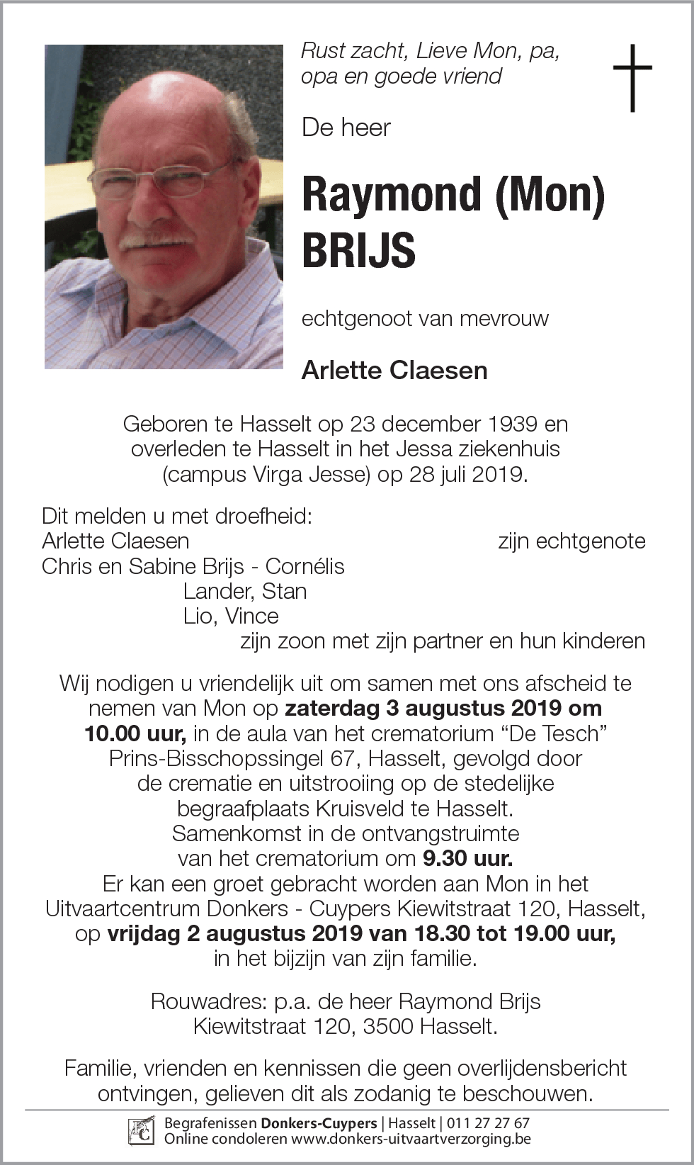 Raymond (Mon) Brijs