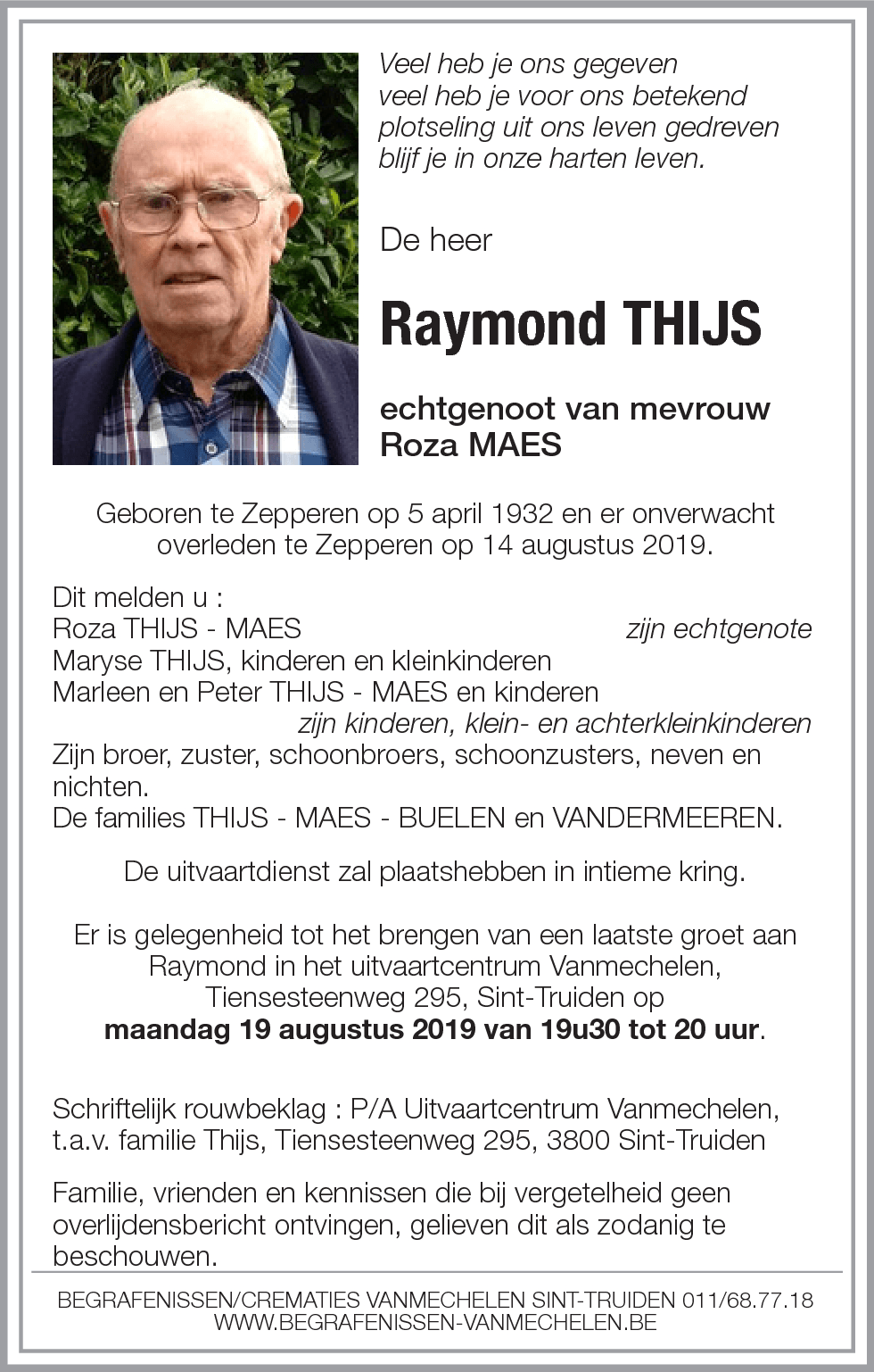 Raymond Thijs