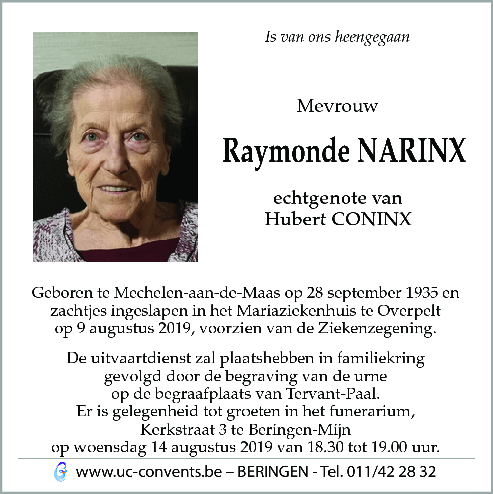 Raymonde Narinx