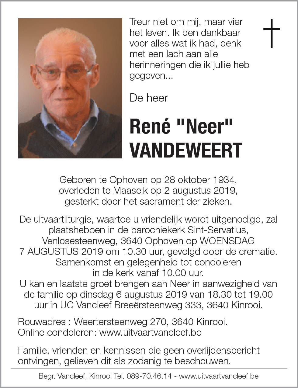 Renier Vandeweert