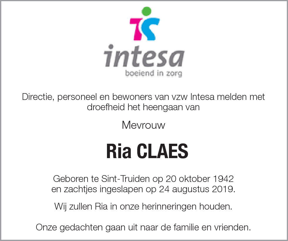 Ria Claes