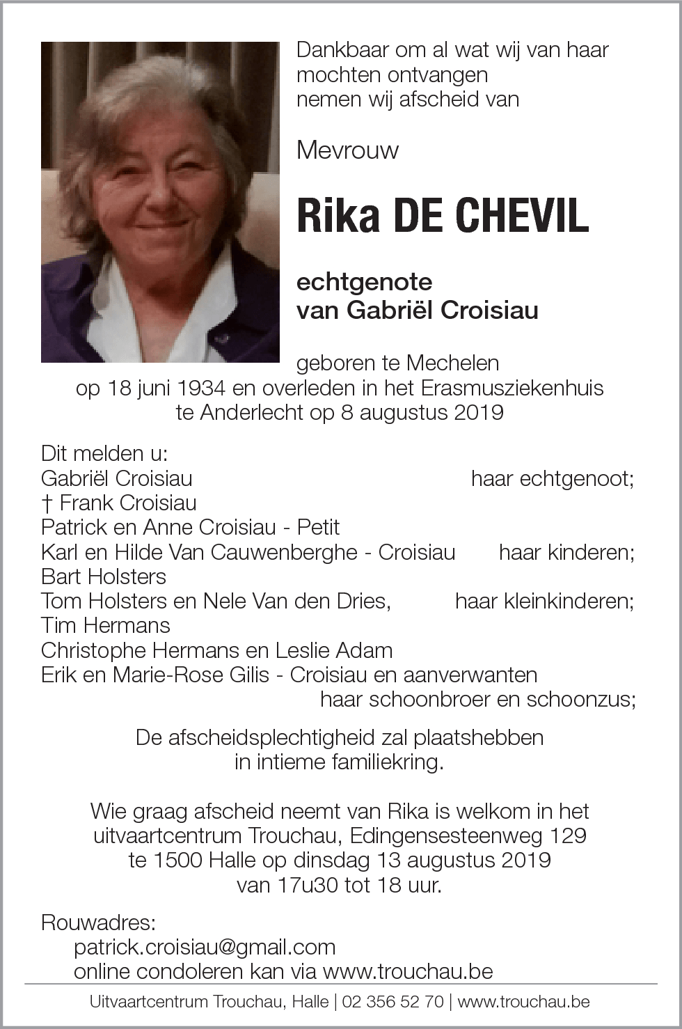 Rika De Chevil