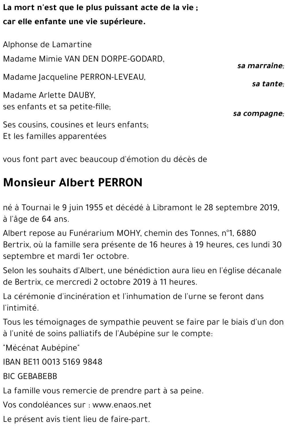 Albert PERRON
