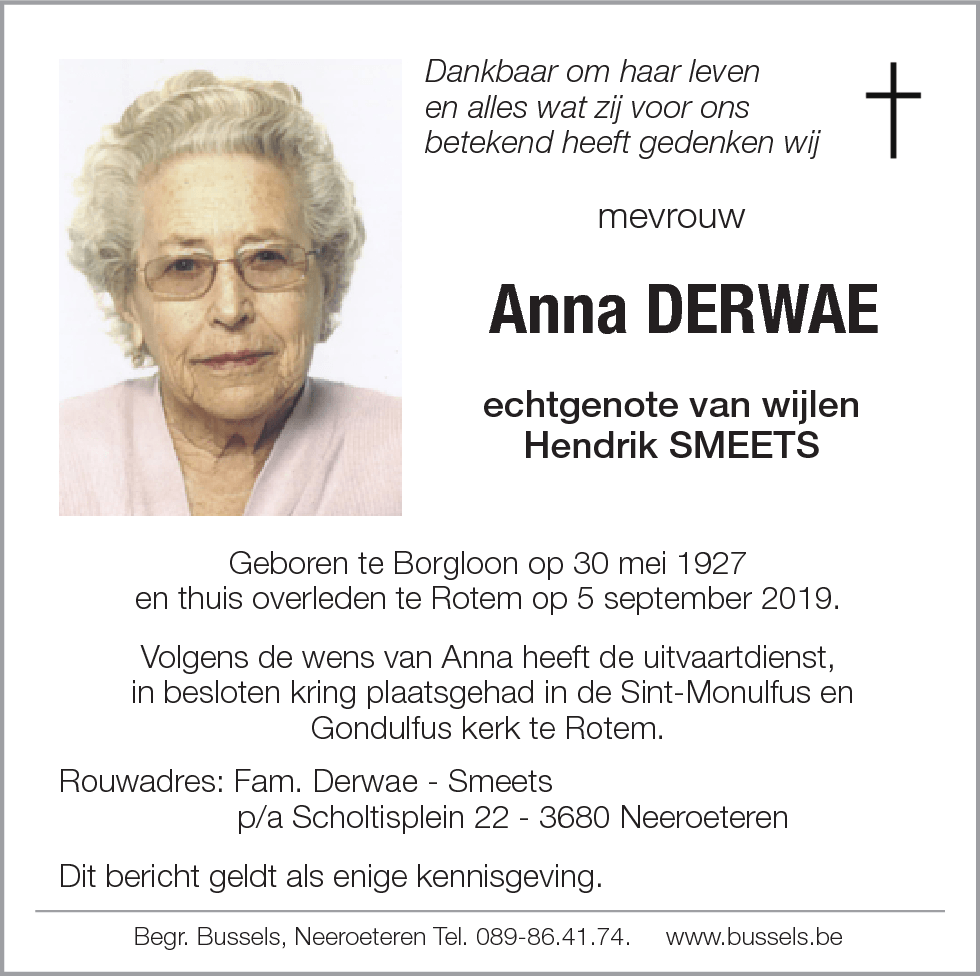 Anna Derwae