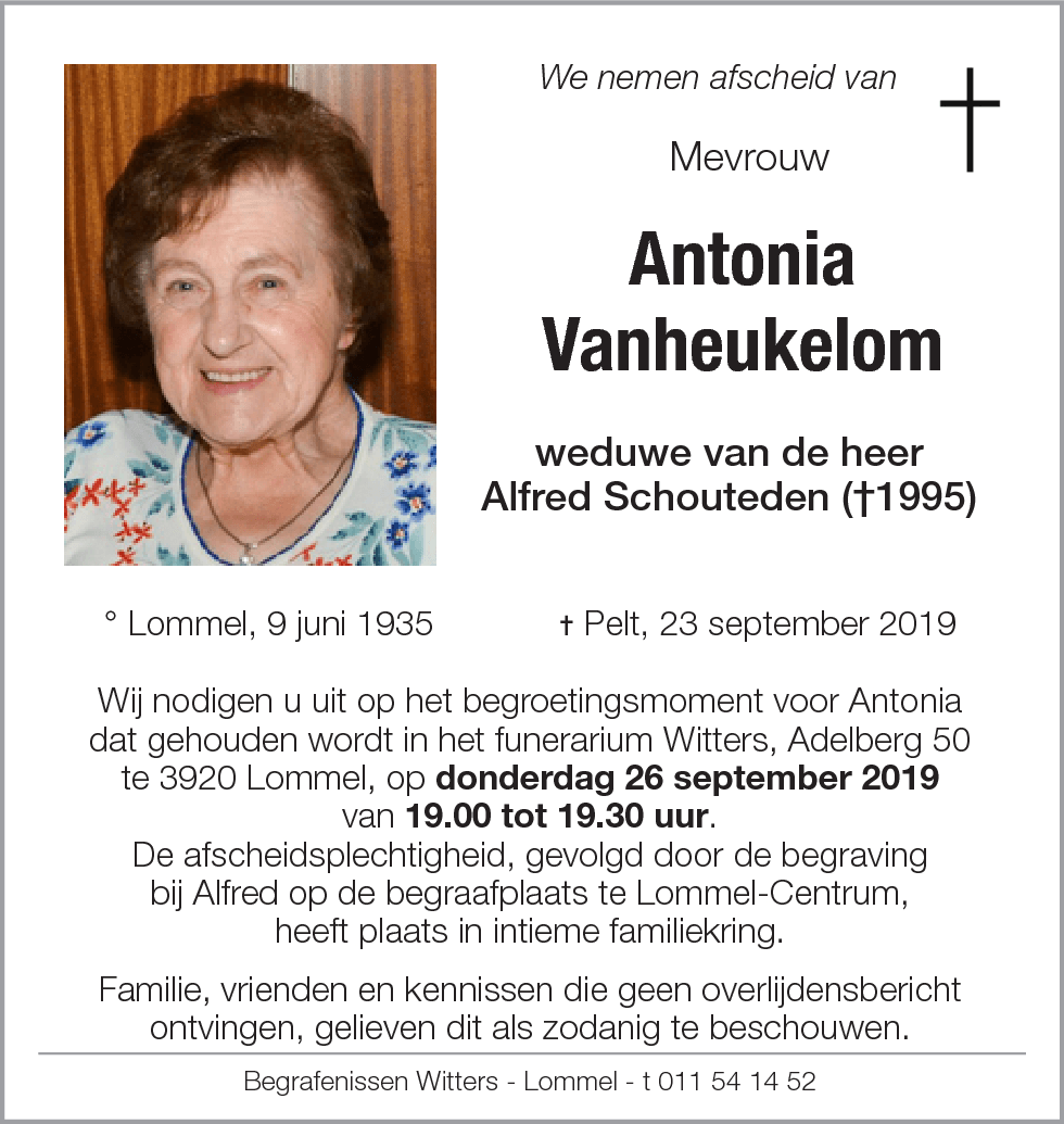 Antonia Vanheukelom