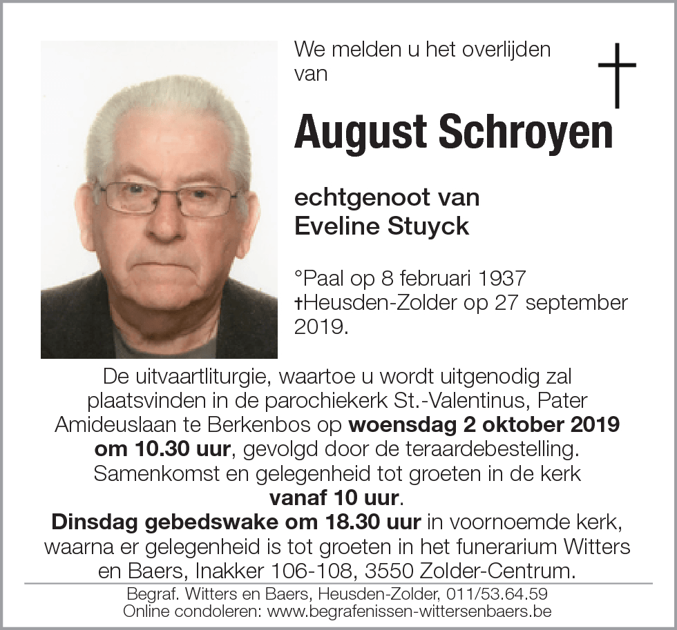 August Schroyen