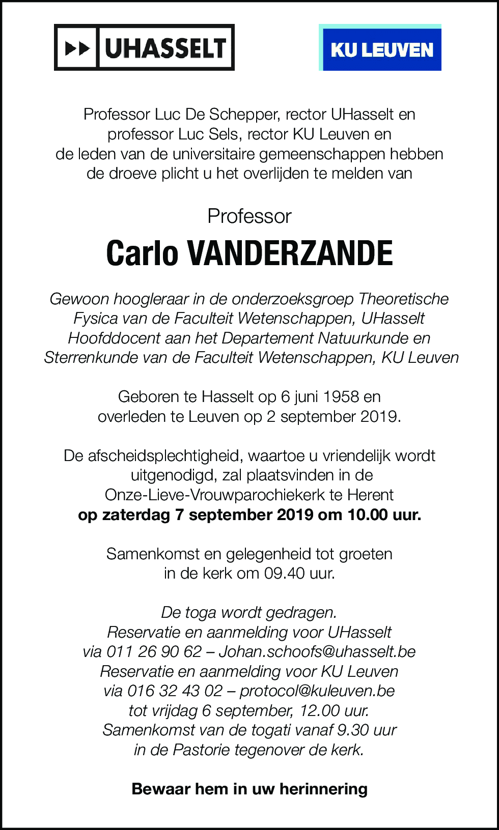 Carlo Vanderzande