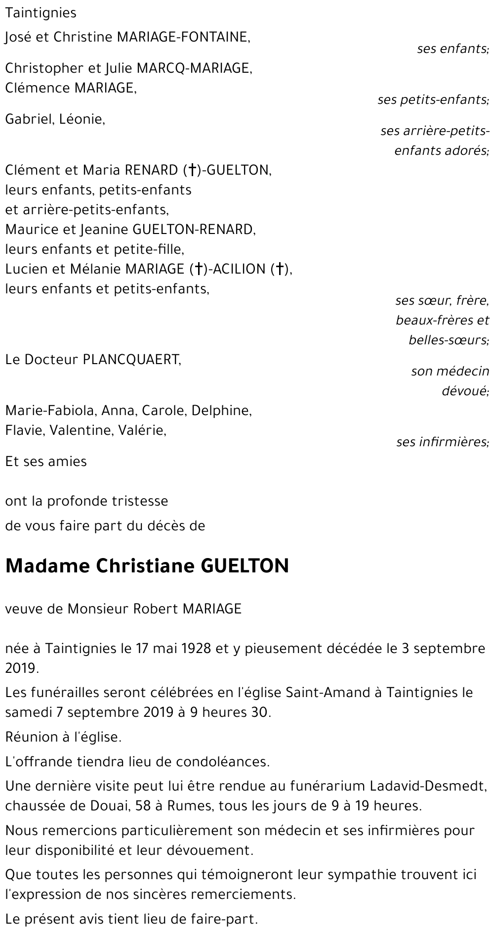 Christiane GUELTON