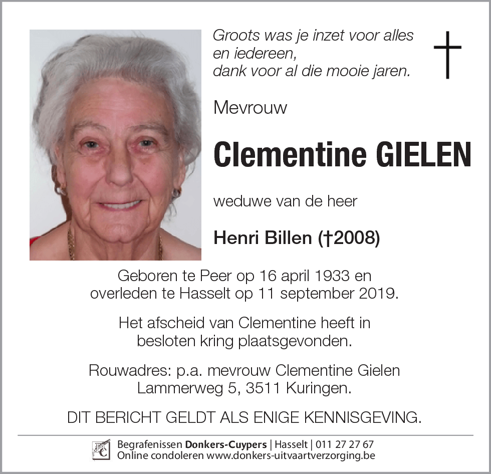 Clementine Gielen