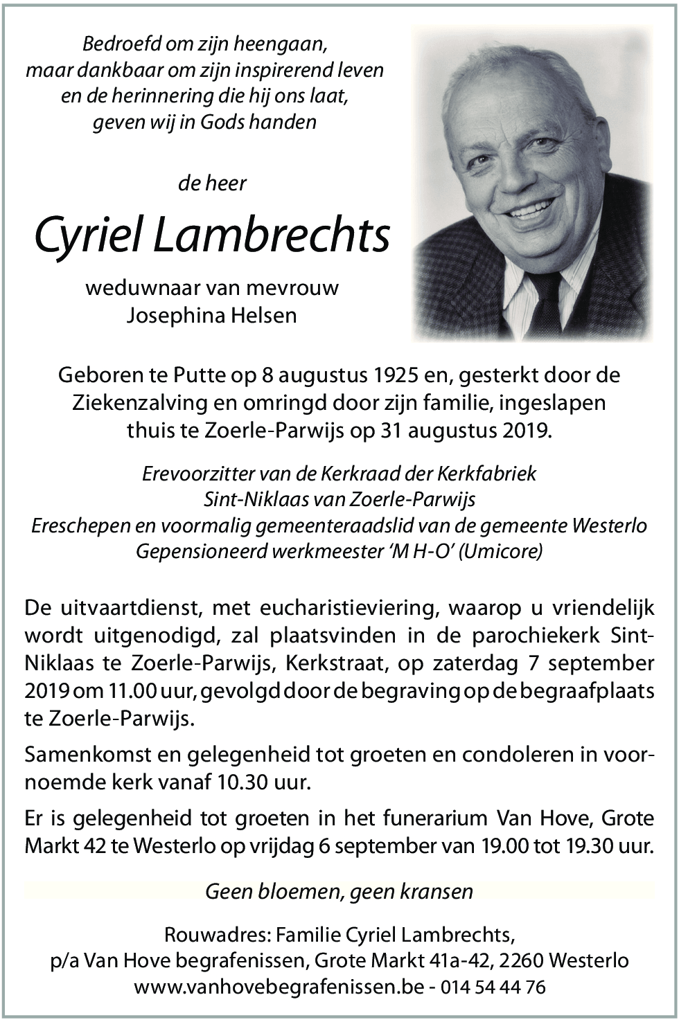 Cyriel Lambrechts