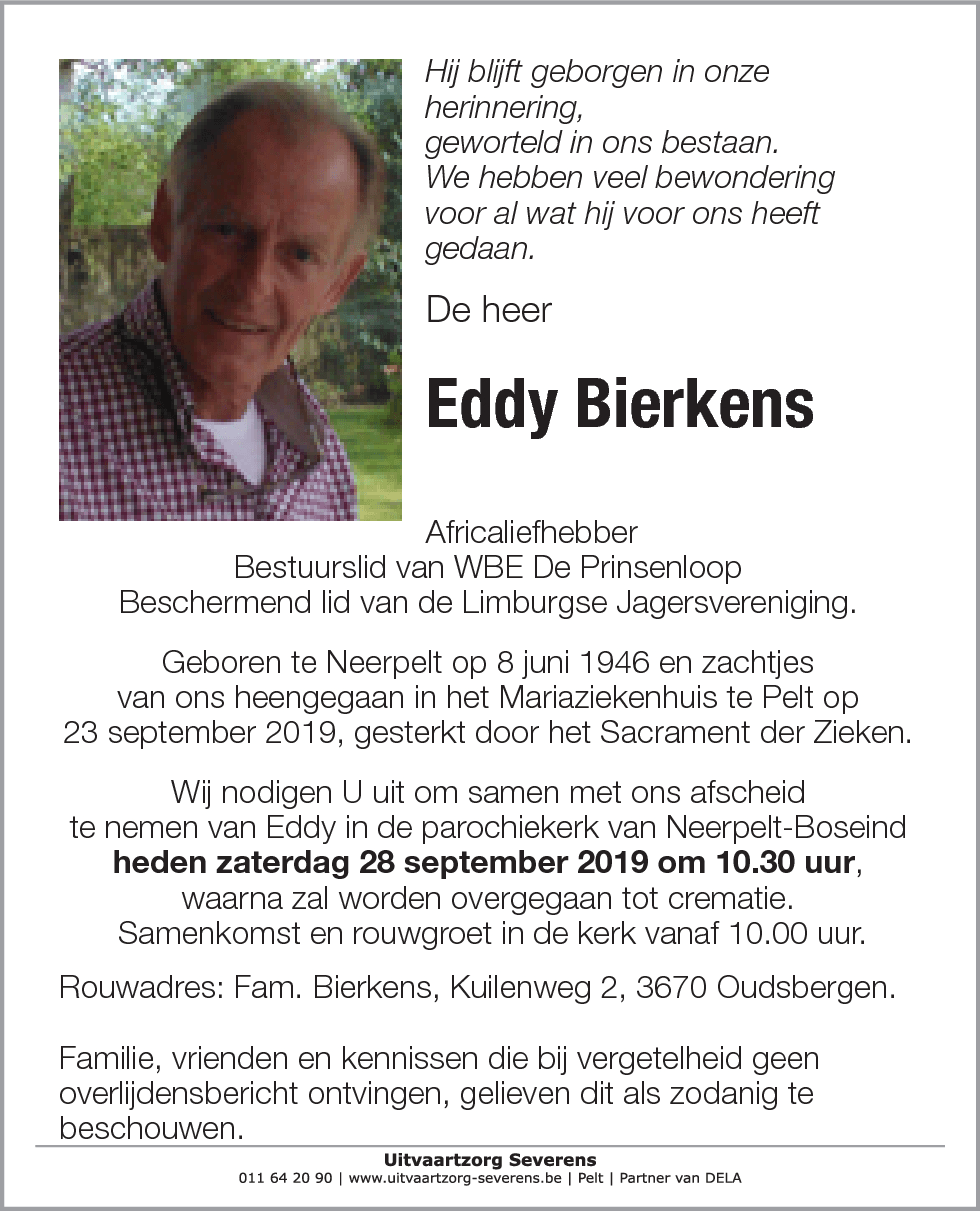 Eddy Bierkens