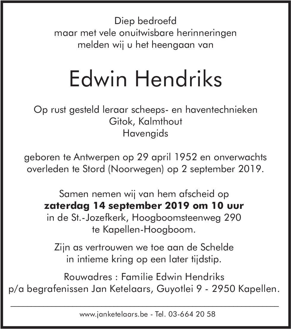 Edwin Hendriks