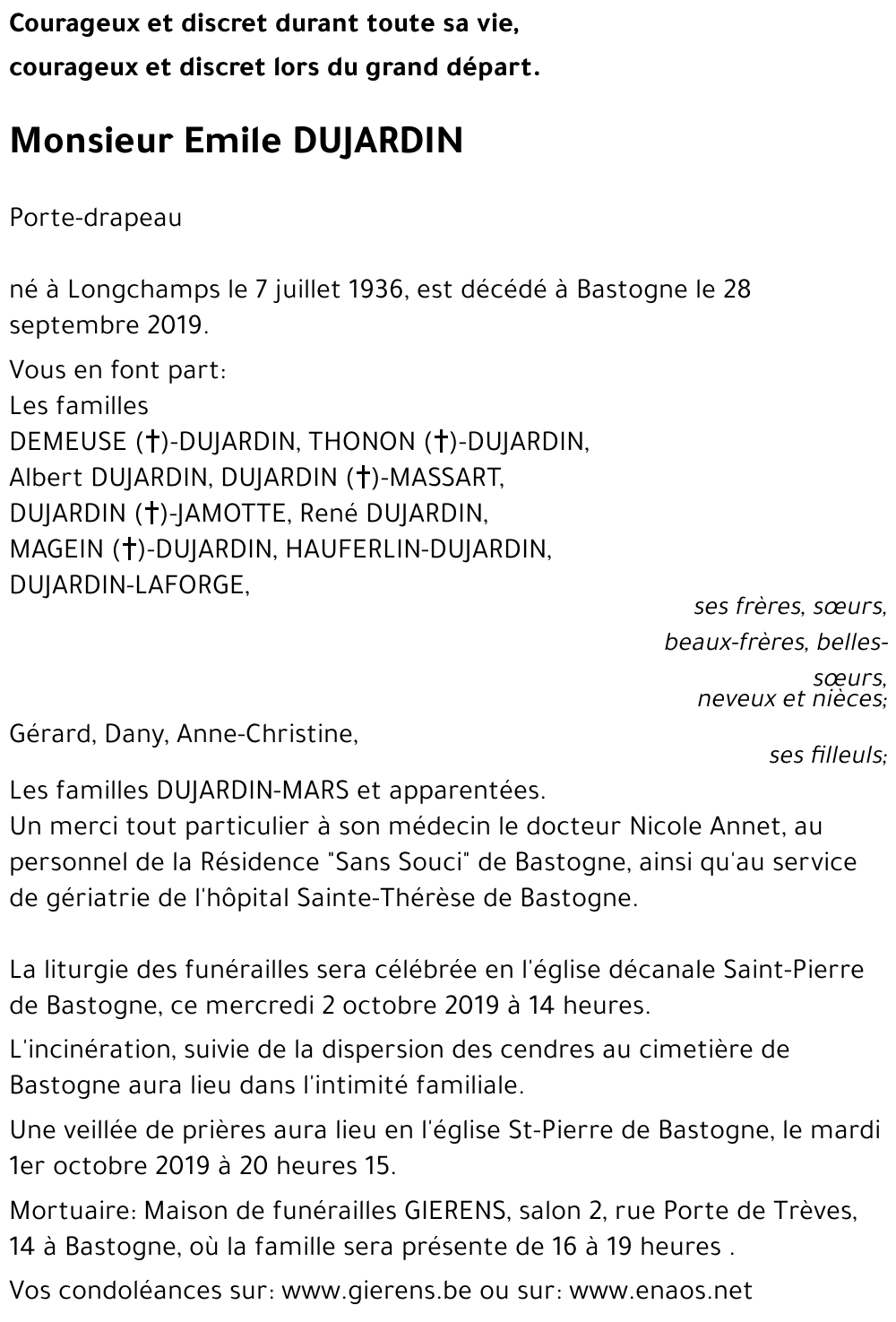 Emile DUJARDIN