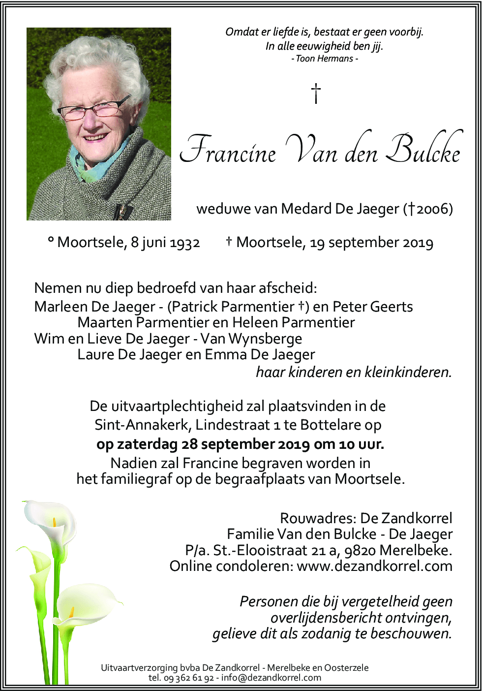 Fracine Van den Bulcke